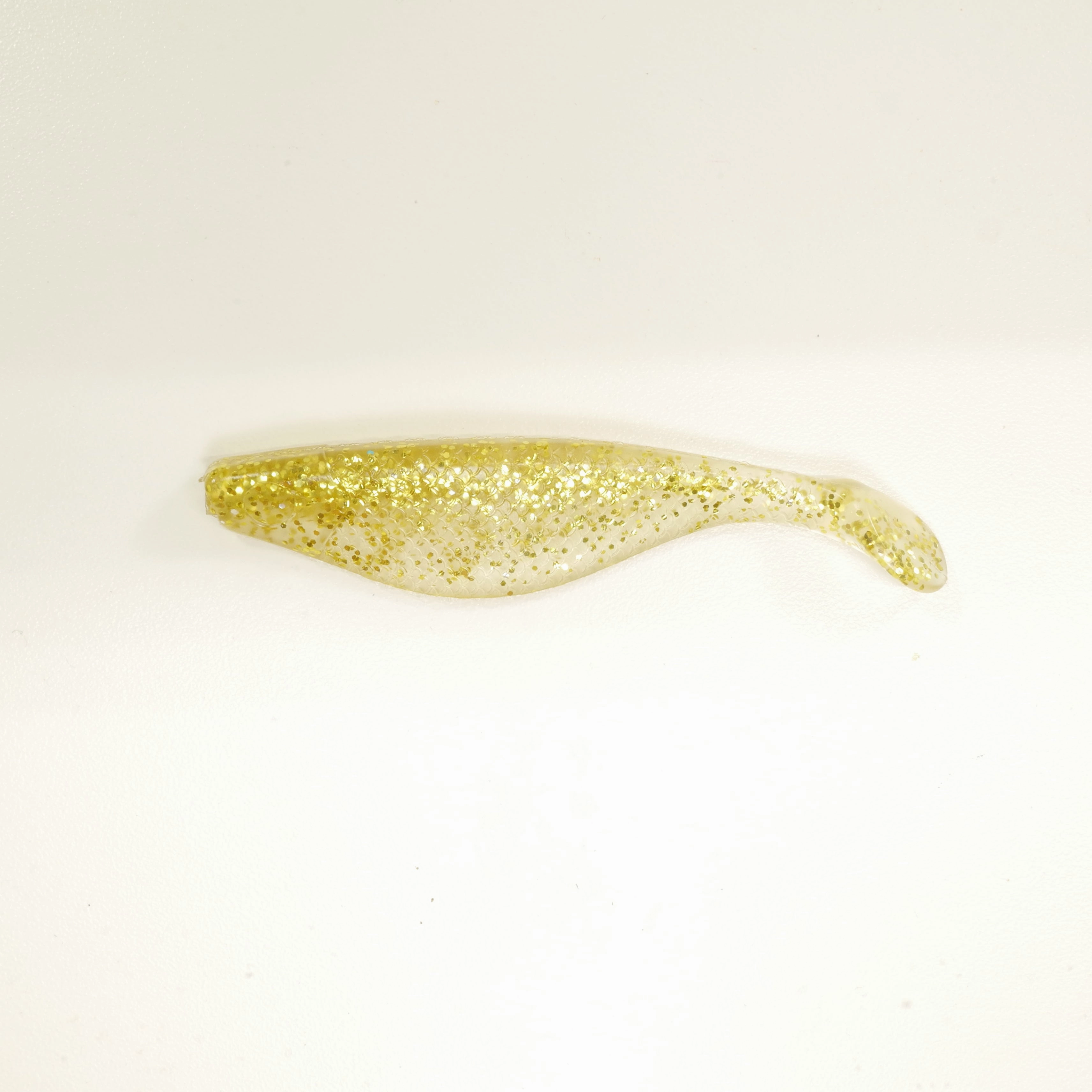 NEW (GOLD) 4" Paddletail Soft Plastic (qty 20 or 40)   AATB Jighead (qty 5 or 10) JIGHEAD COMBO PACK.  FREE SHIPPING.