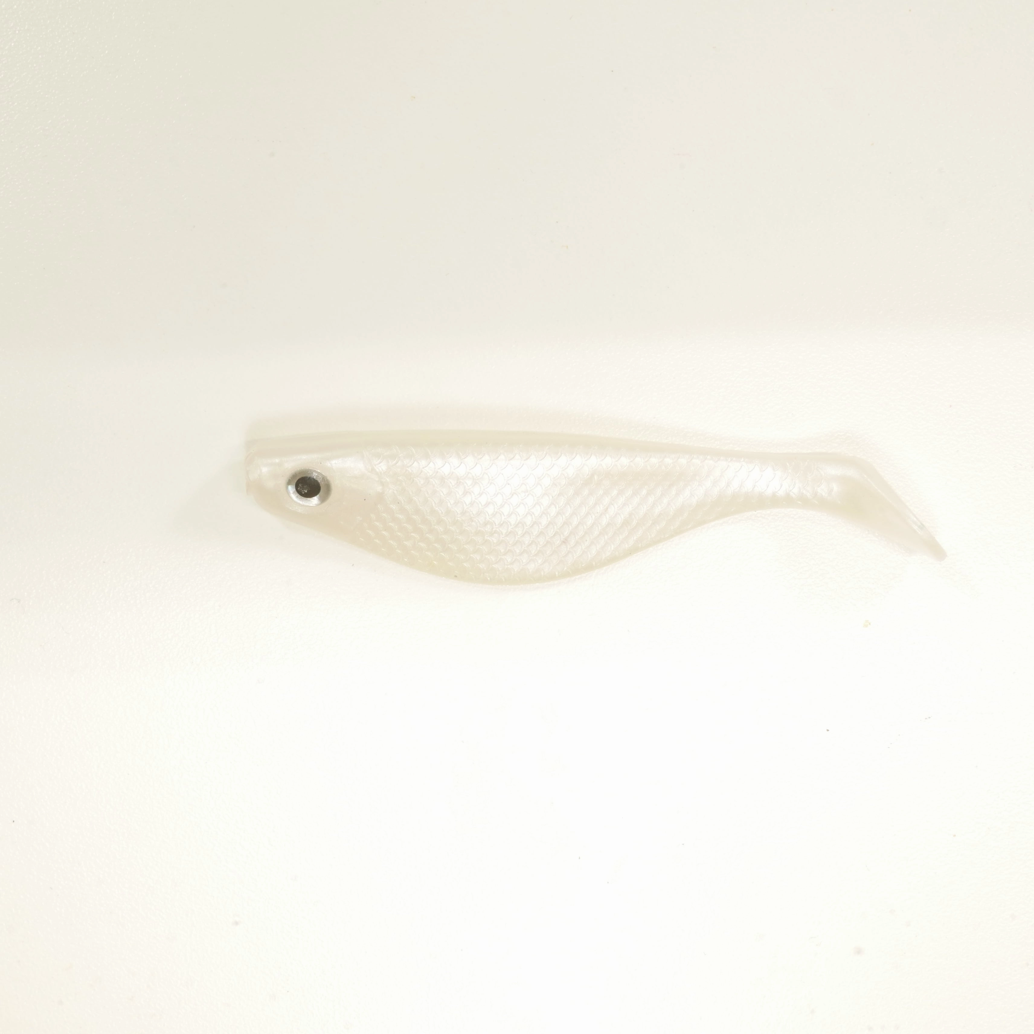 NEW (PEARL) 4" Paddletail Soft Plastic (qty 20 or 40)   AATB Jighead (qty 5 or 10)   Eye Pack - COMBO PACK .  FREE SHIPPING.