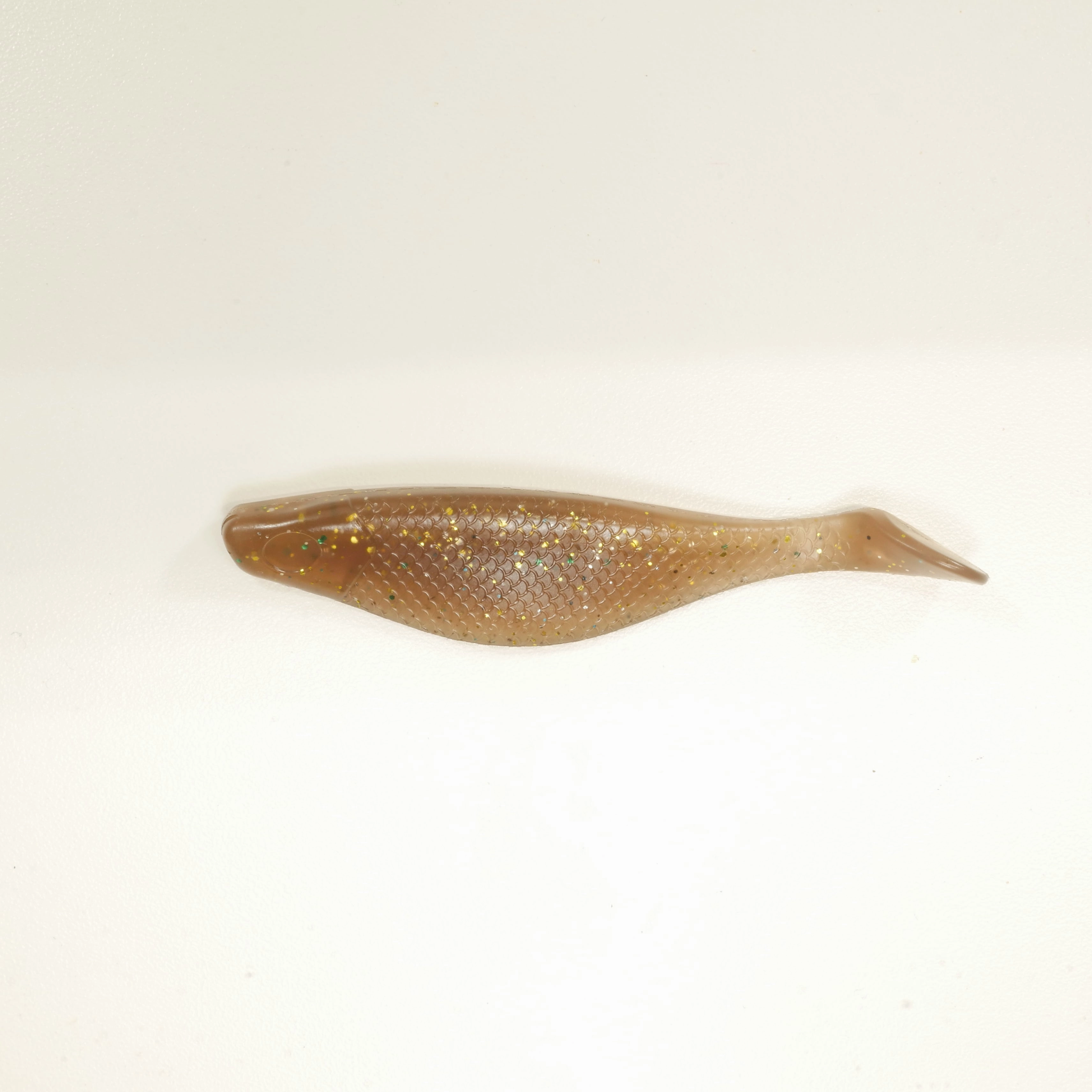 NEW (ROOTBEER) 4" Paddletail Soft Plastic (qty 20 or 40)   AATB Jighead (qty 5 or 10) JIGHEAD COMBO PACK.  FREE SHIPPING.