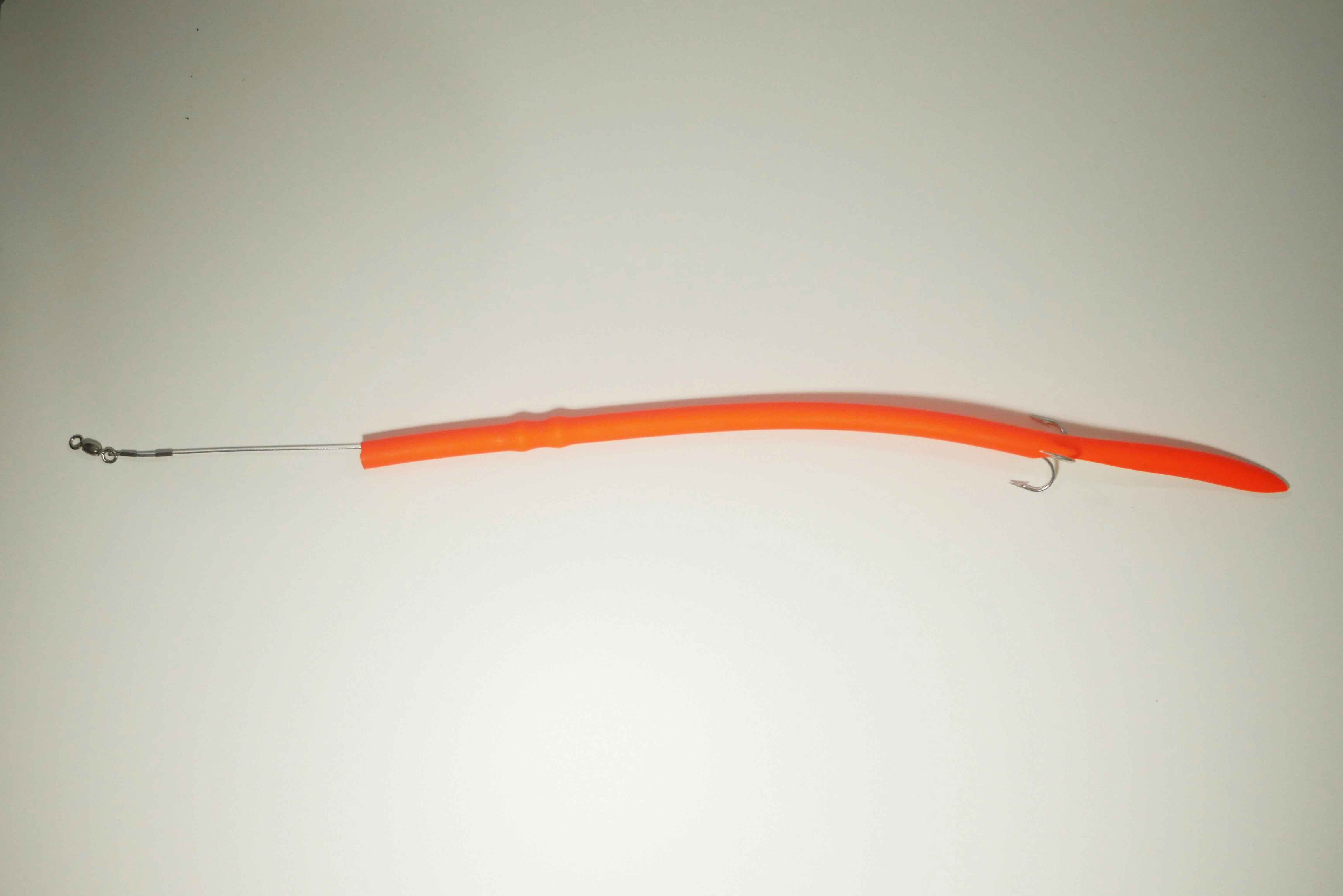 ORANGE CLASSIC CUDA TUBES DOUBLE WEIGHTED TREBLE HOOK - 2 or 5 Pack - FREE SHIPPING