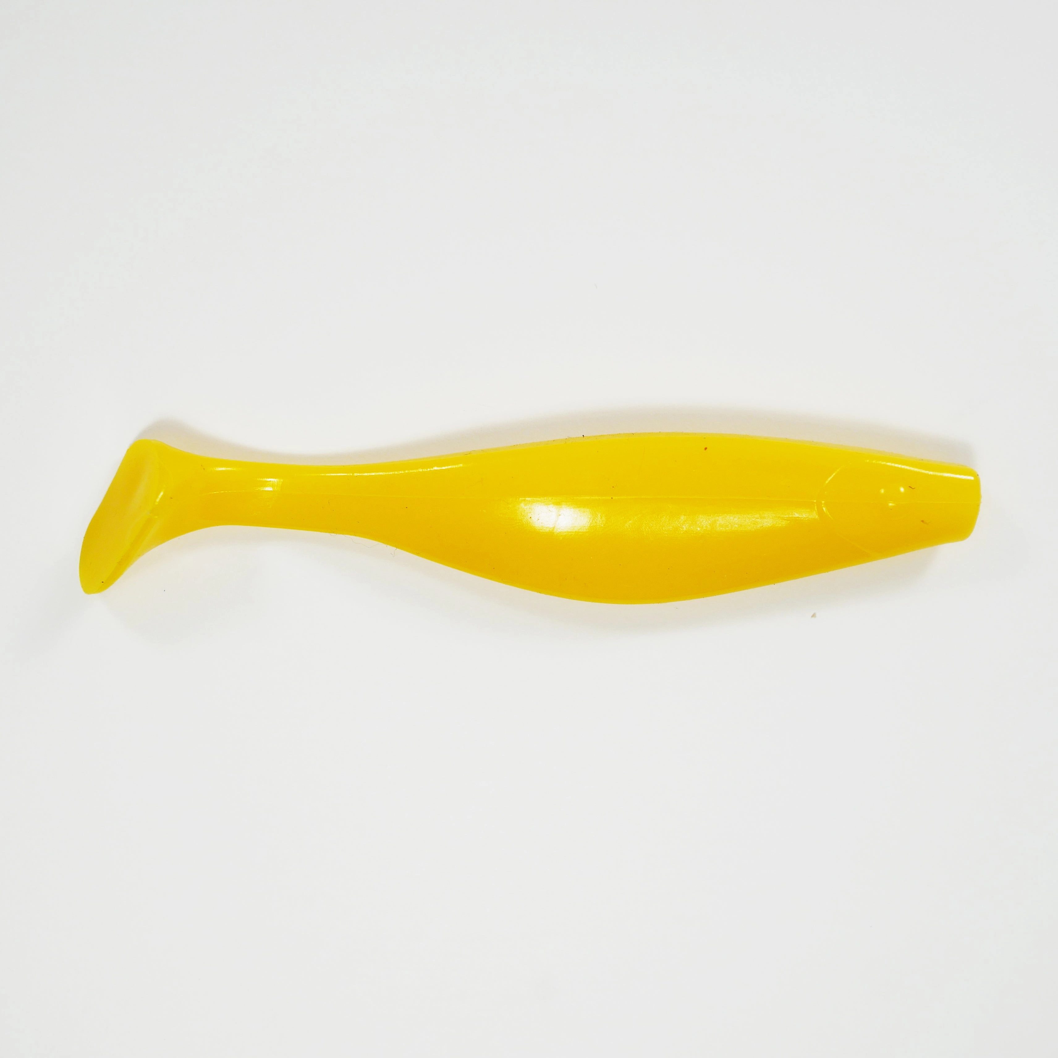 Paddletail Soft Plastic Finger Mullet - ORANGE CREAM - 10 or 20 pack.  FREE SHIPPING.