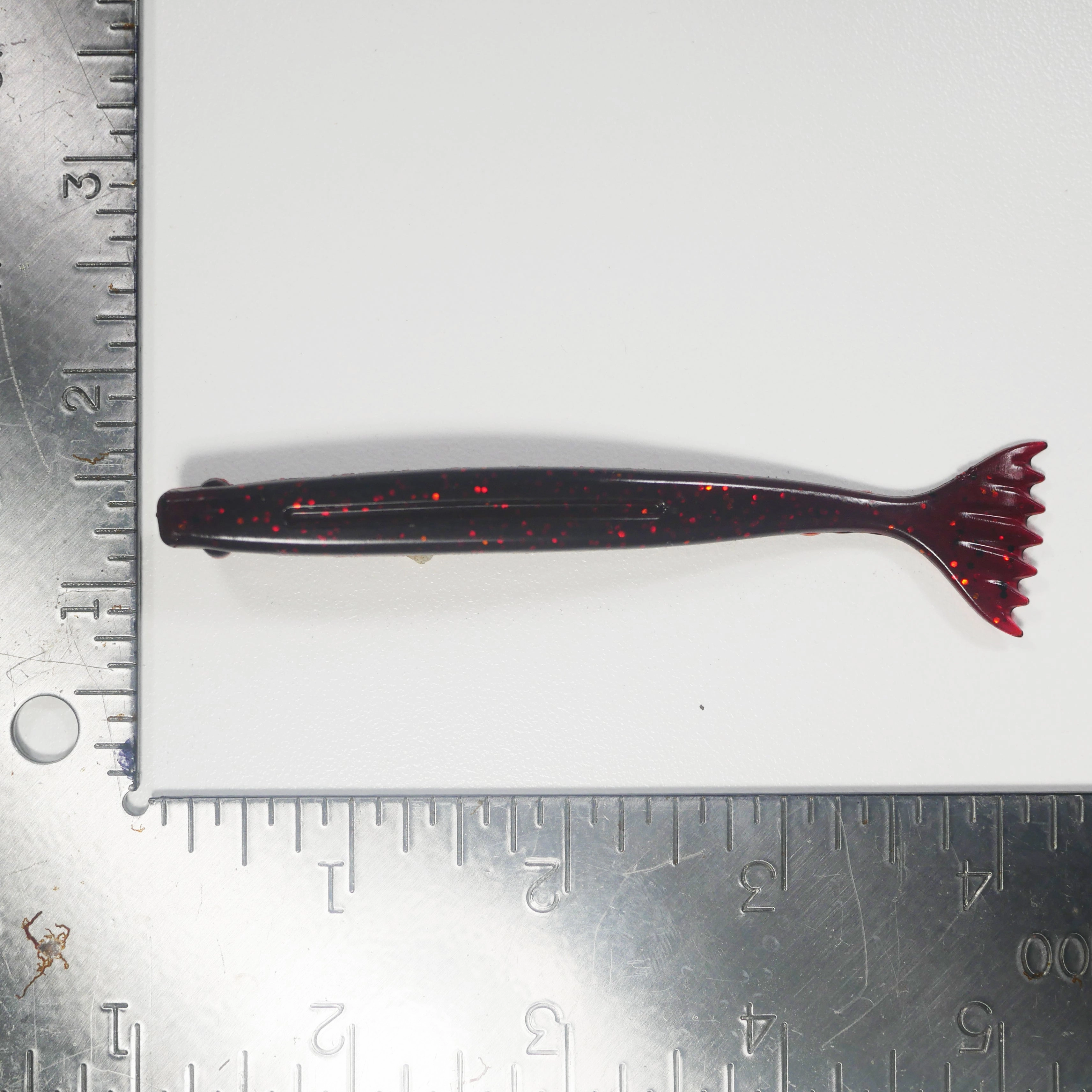 SHMINNOW (Shrimp/Minnow) 4" Soft Plastic Shrimp/Fluke - CHERRY COLA