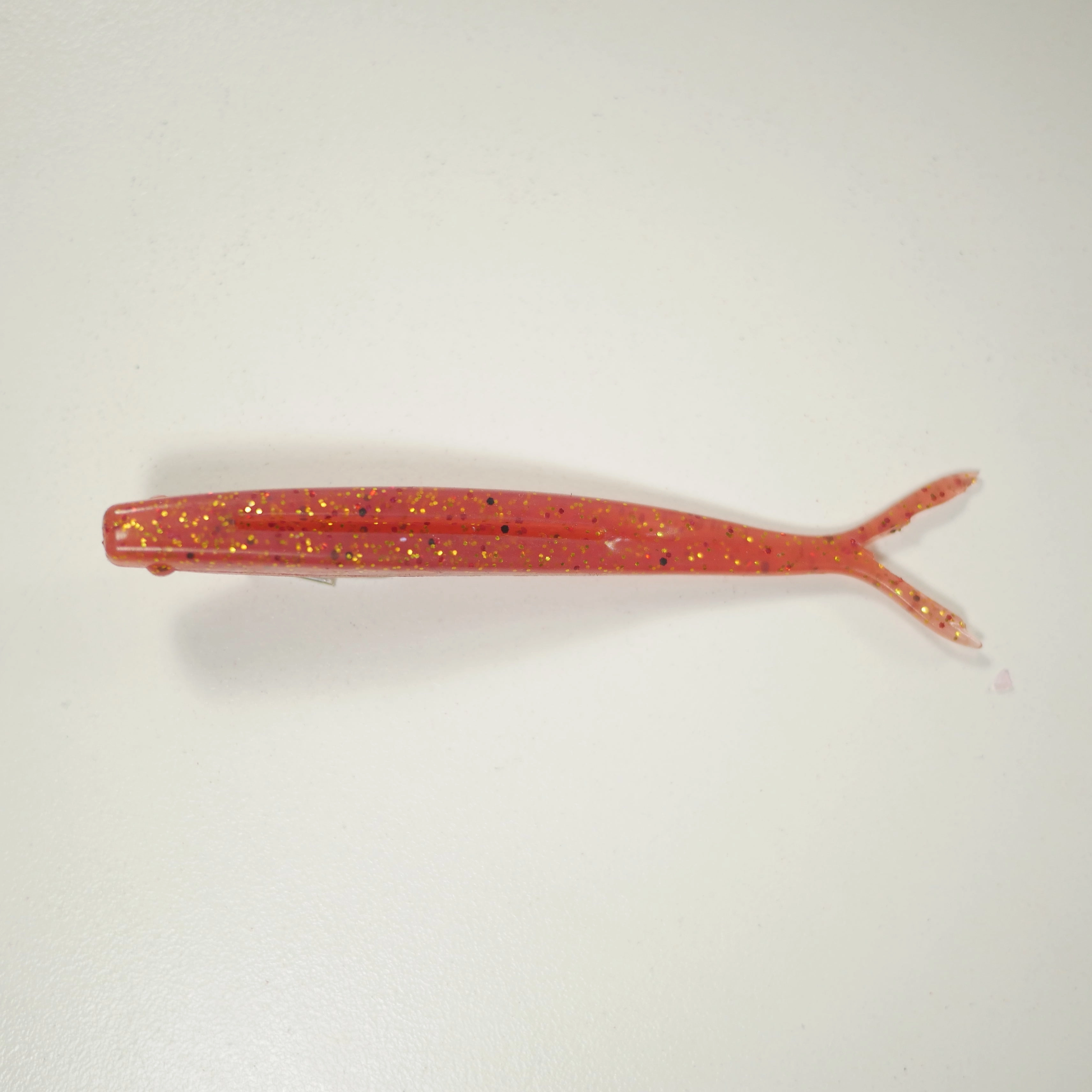 SHMINNOW (Shrimp/Minnow) 4" Soft Plastic Shrimp/Fluke - CRANBERRY