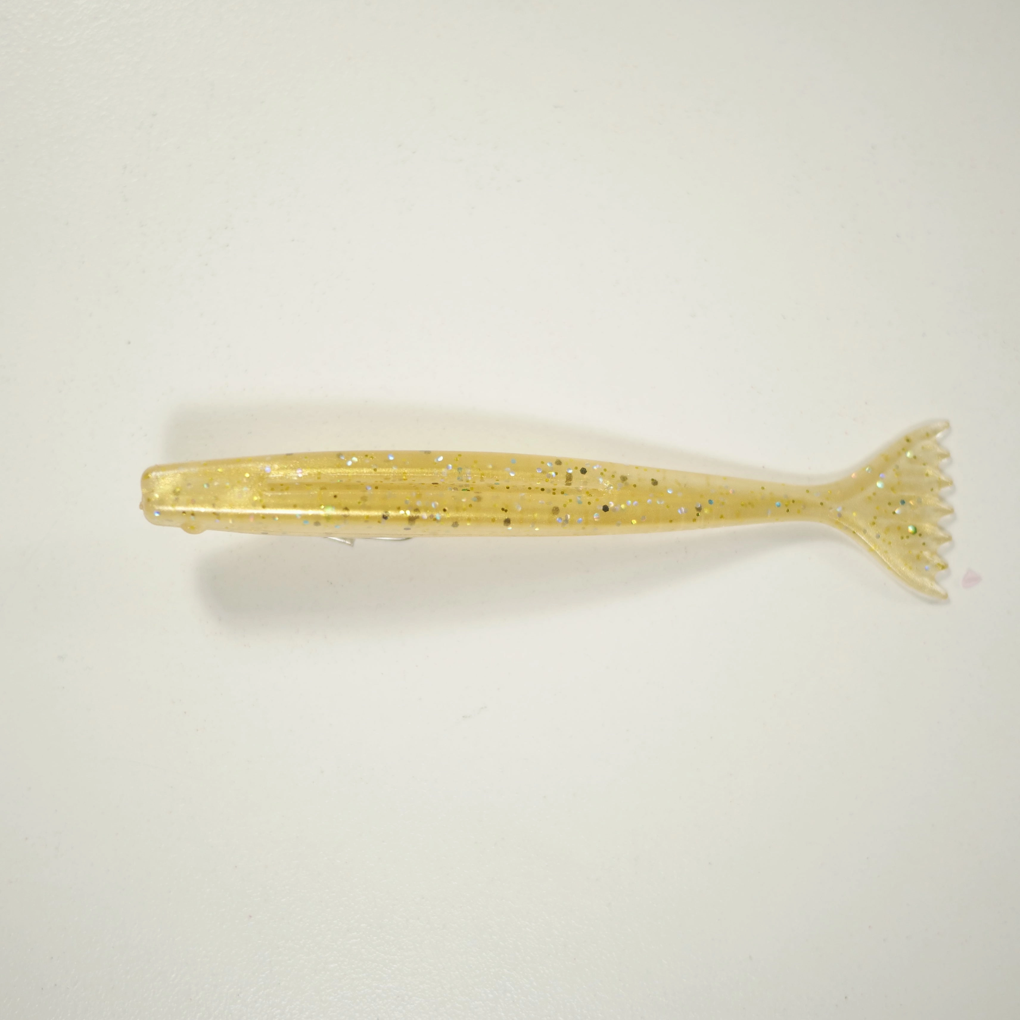 SHMINNOW (Shrimp/Minnow) 4" Soft Plastic Shrimp/Fluke - GOLD
