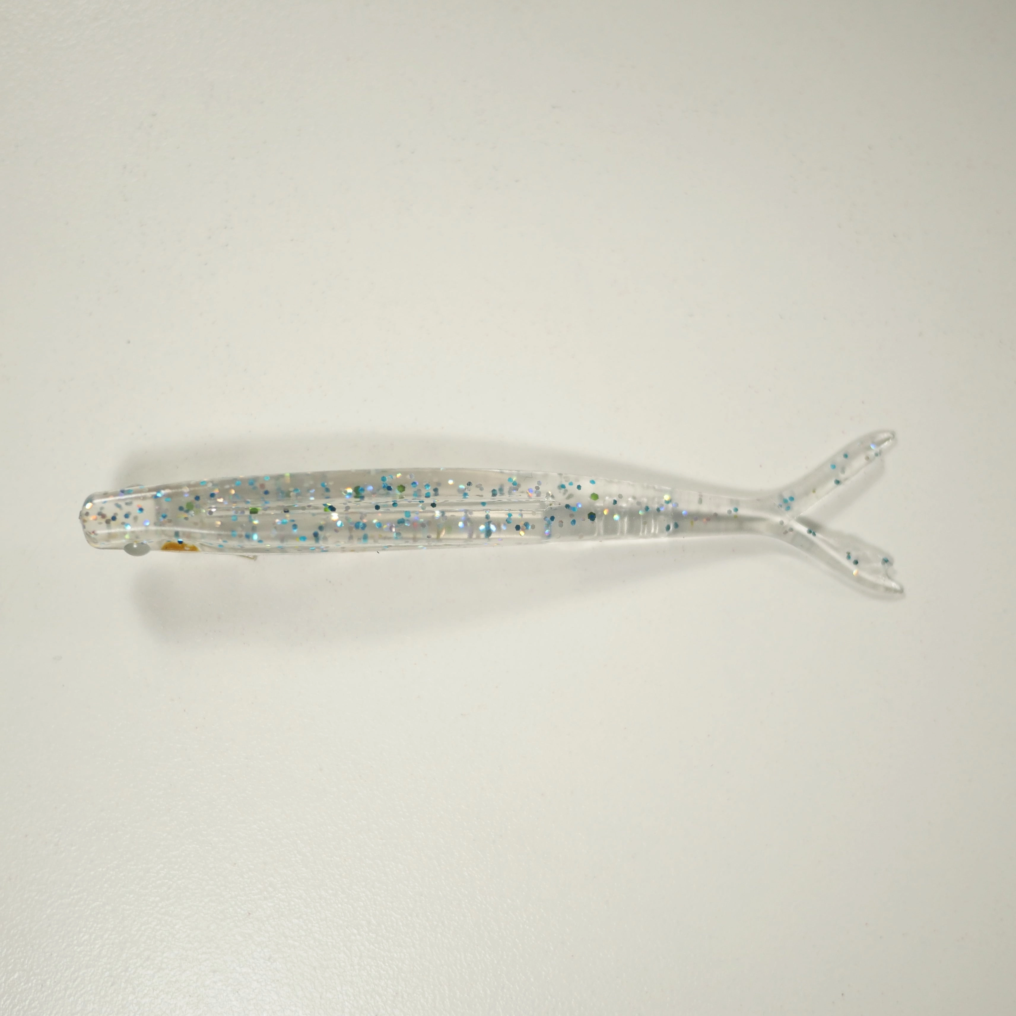 SHMINNOW (Shrimp/Minnow) 4" Soft Plastic Shrimp/Fluke - GRAY