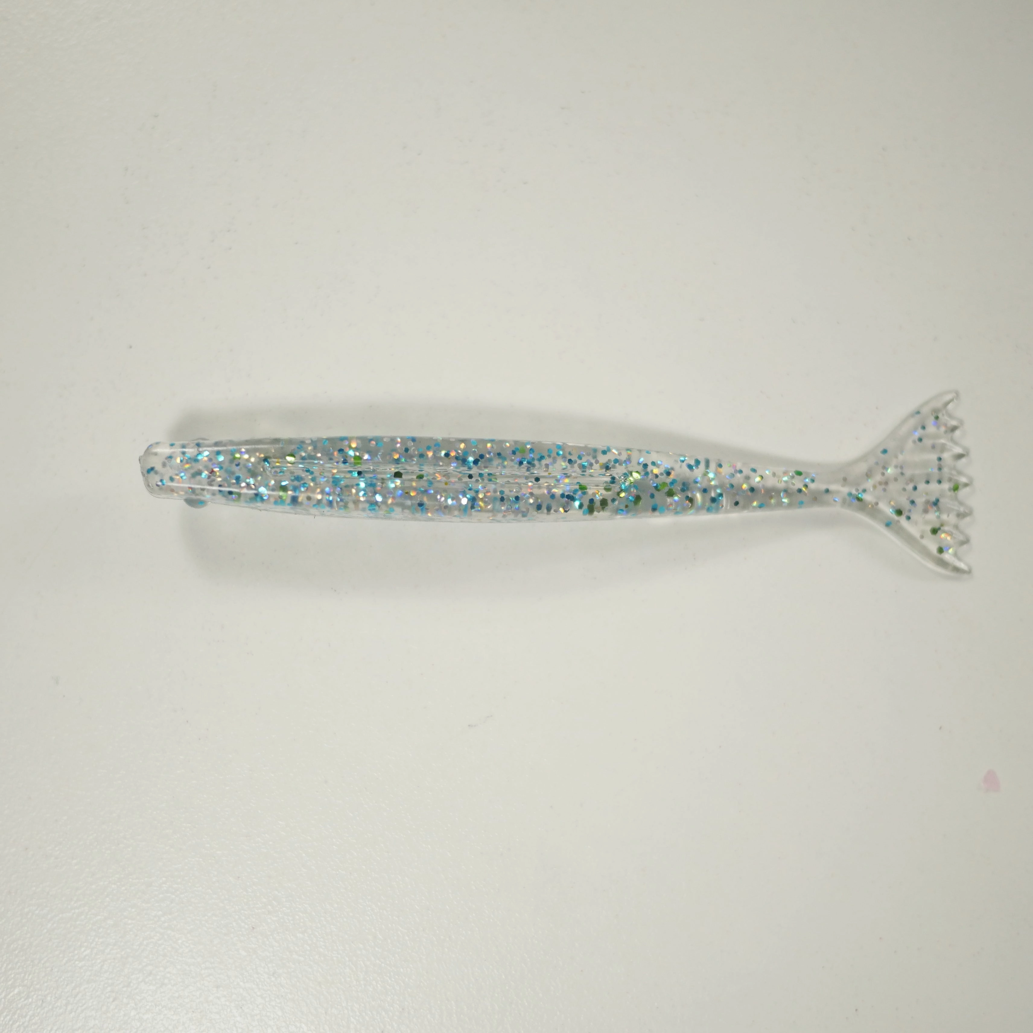 SHMINNOW (Shrimp/Minnow) 4" Soft Plastic Shrimp/Fluke - GRAY