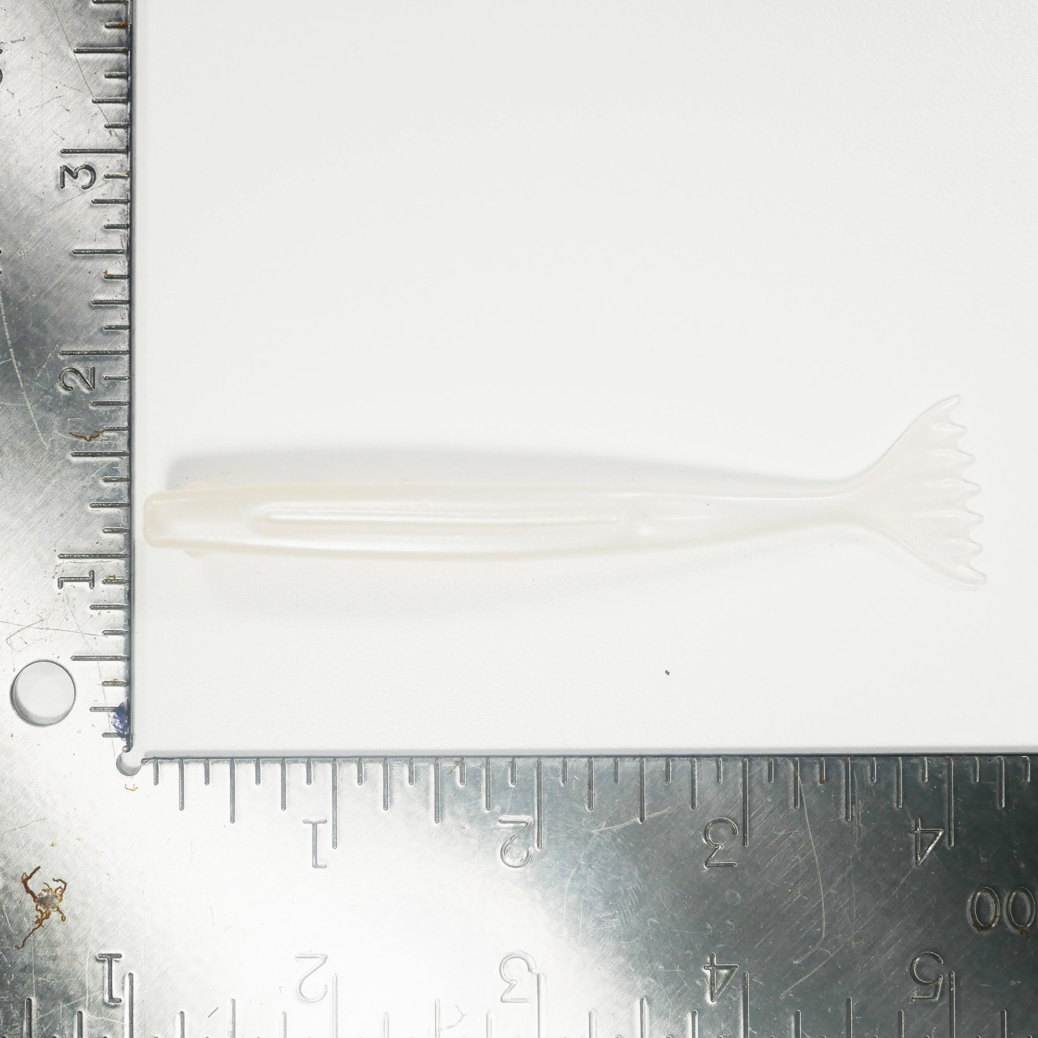 SHMINNOW (Shrimp/Minnow) 4" Soft Plastic Shrimp/Fluke - PEARL