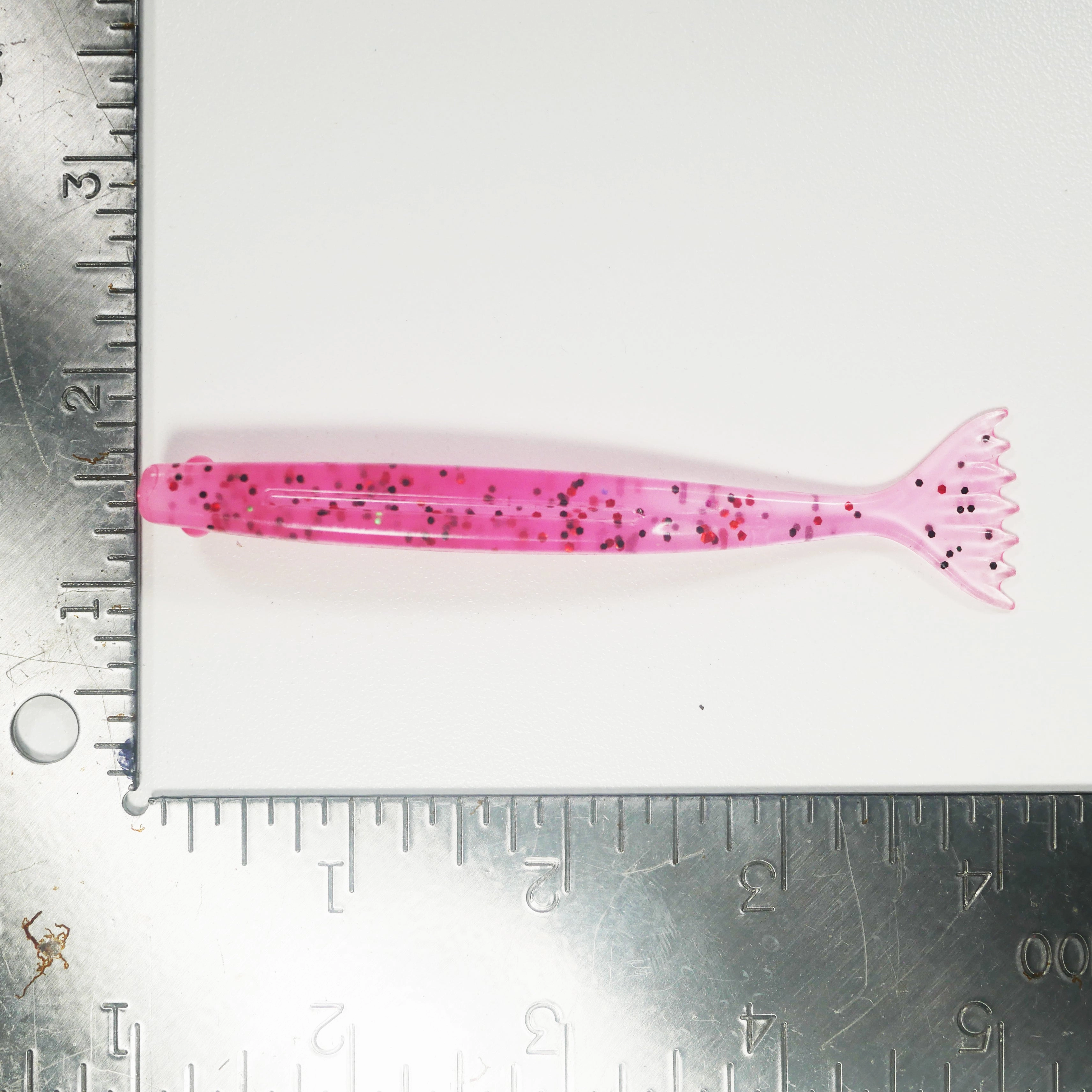 SHMINNOW (Shrimp/Minnow) 4" Soft Plastic Shrimp/Fluke - PINK