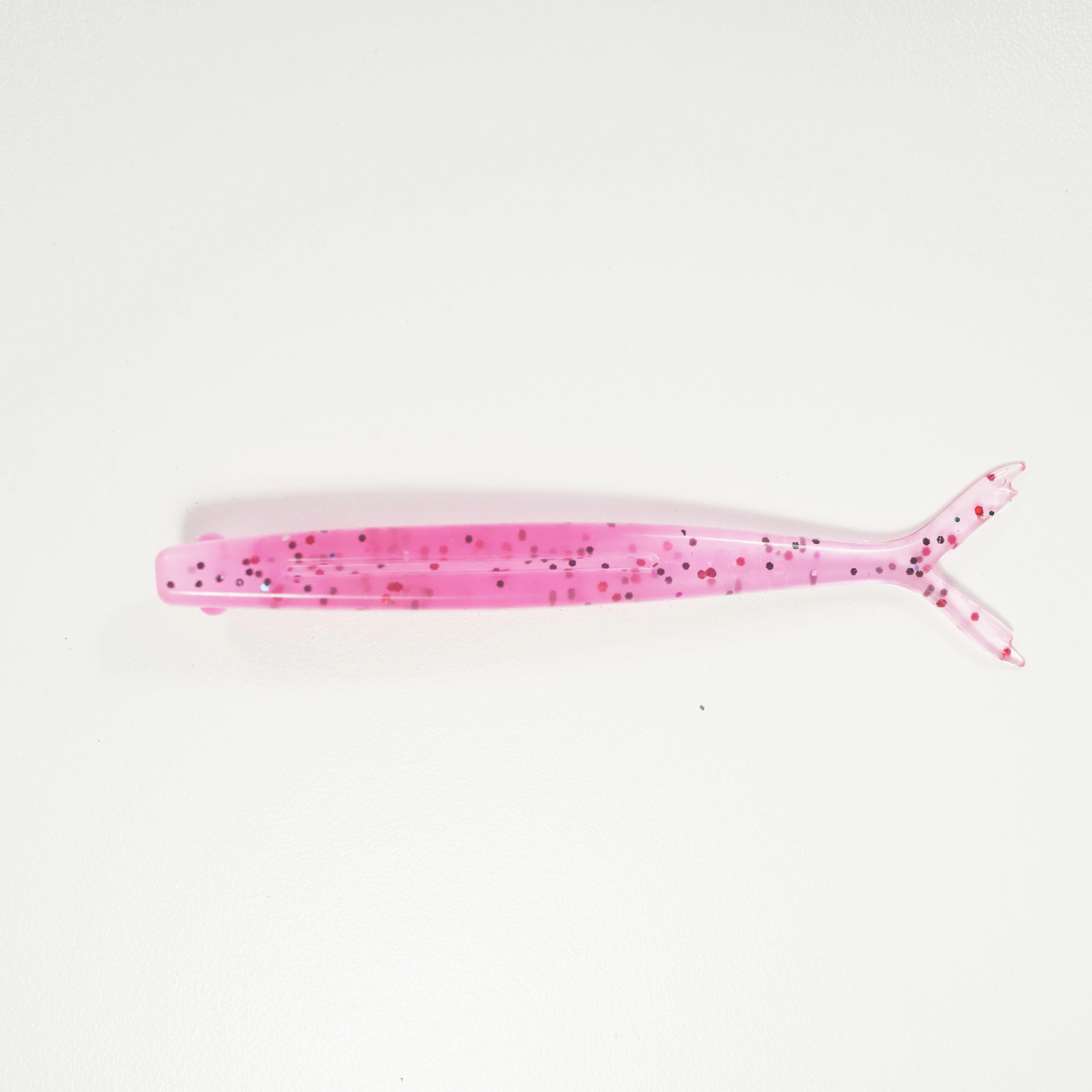 SHMINNOW (Shrimp/Minnow) 4" Soft Plastic Shrimp/Fluke - PINK