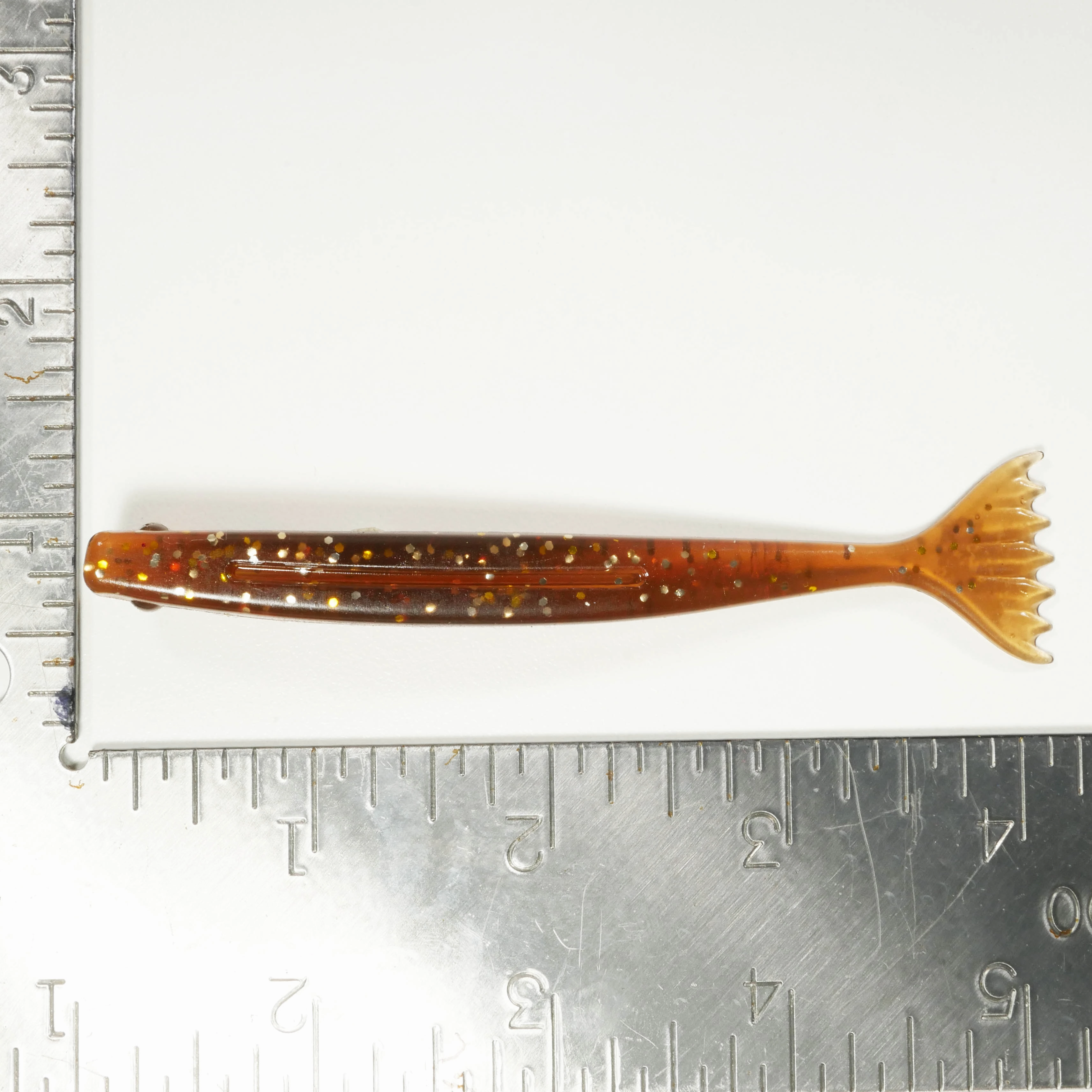 SHMINNOW (Shrimp/Minnow) 4" Soft Plastic Shrimp/Fluke - ROOTBEER