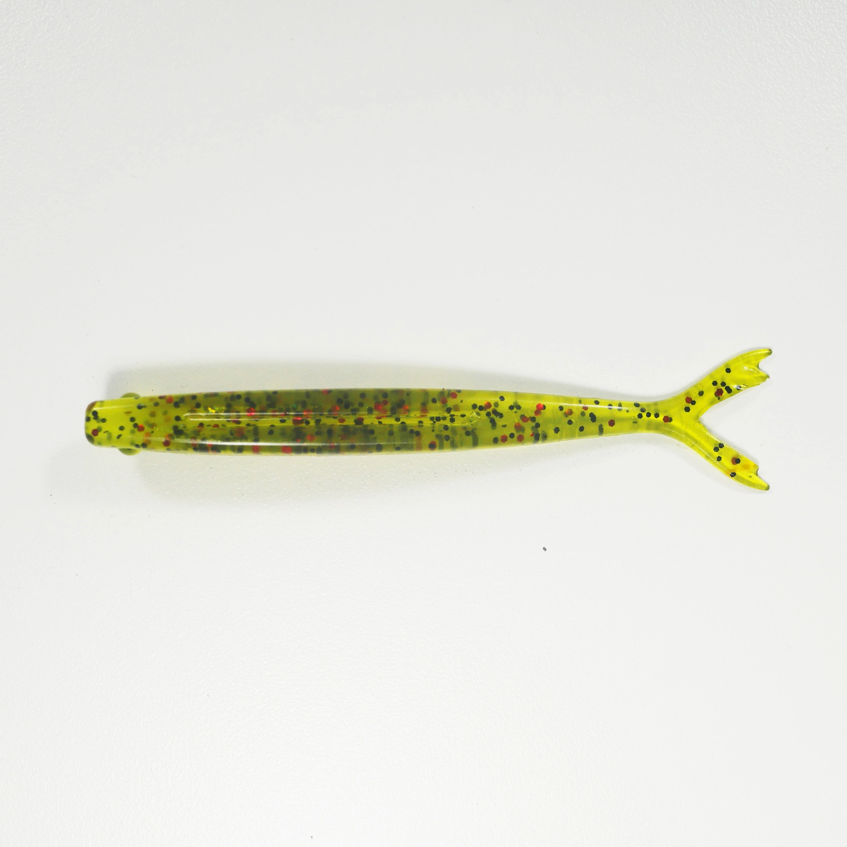 SHMINNOW (Shrimp/Minnow) 4" Soft Plastic Shrimp/Fluke - WATERMELON