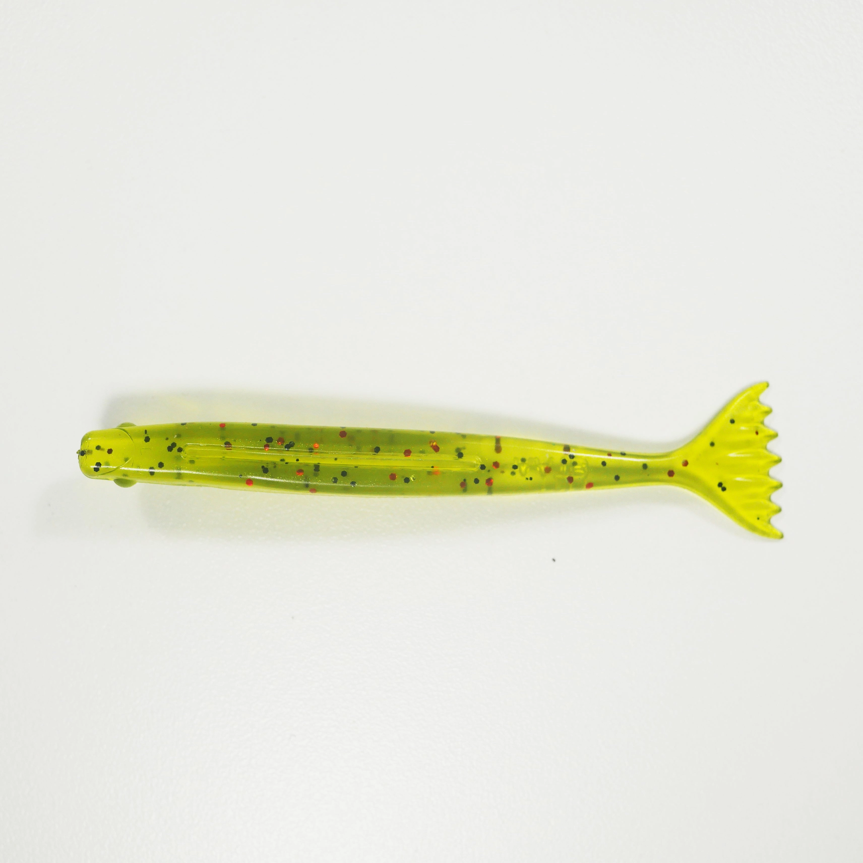 SHMINNOW (Shrimp/Minnow) 4" Soft Plastic Shrimp/Fluke - WATERMELON