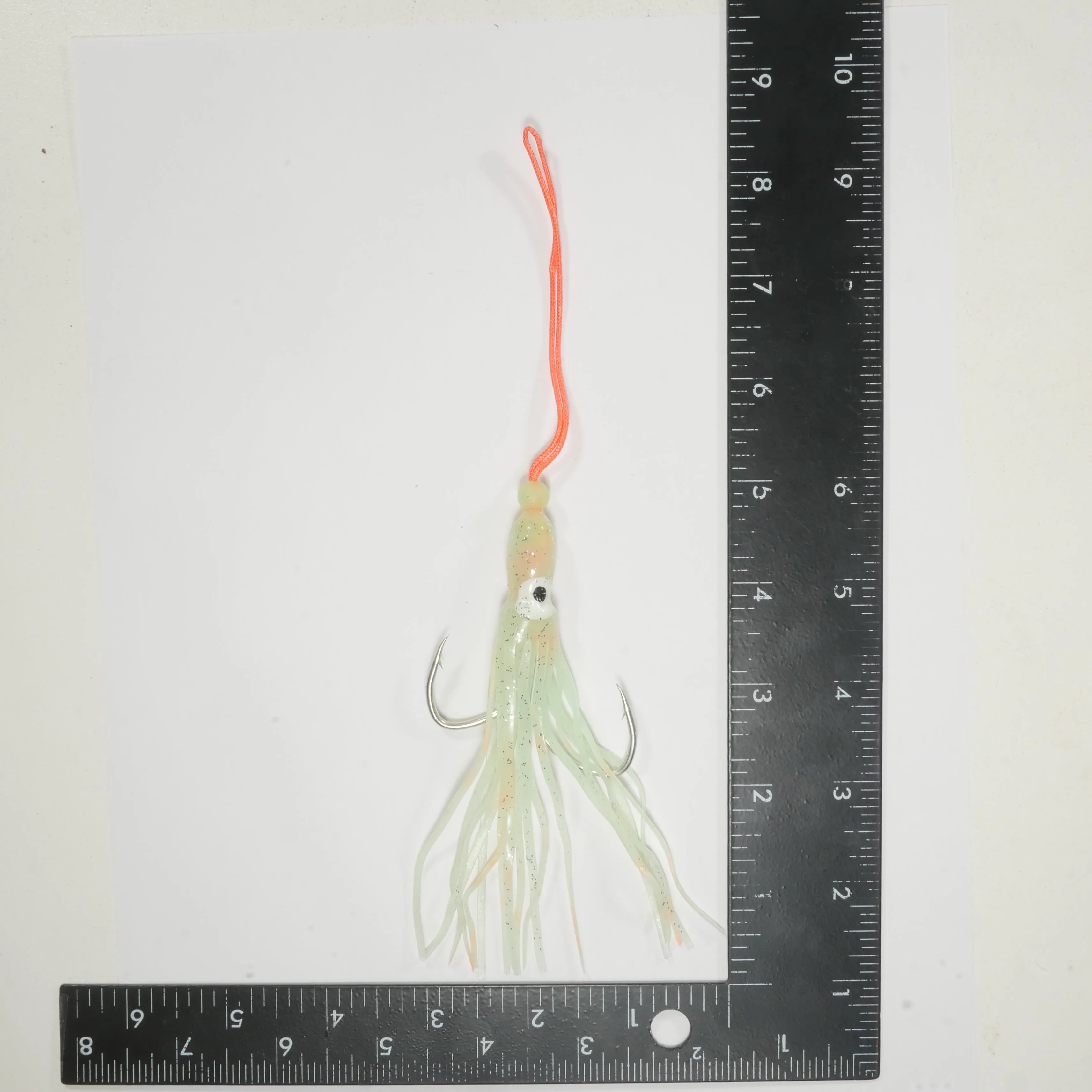 Squid Dual Vertical Jig Assist Hooks - (Pink, Orange, Glow) BUY MORE AND SAVE