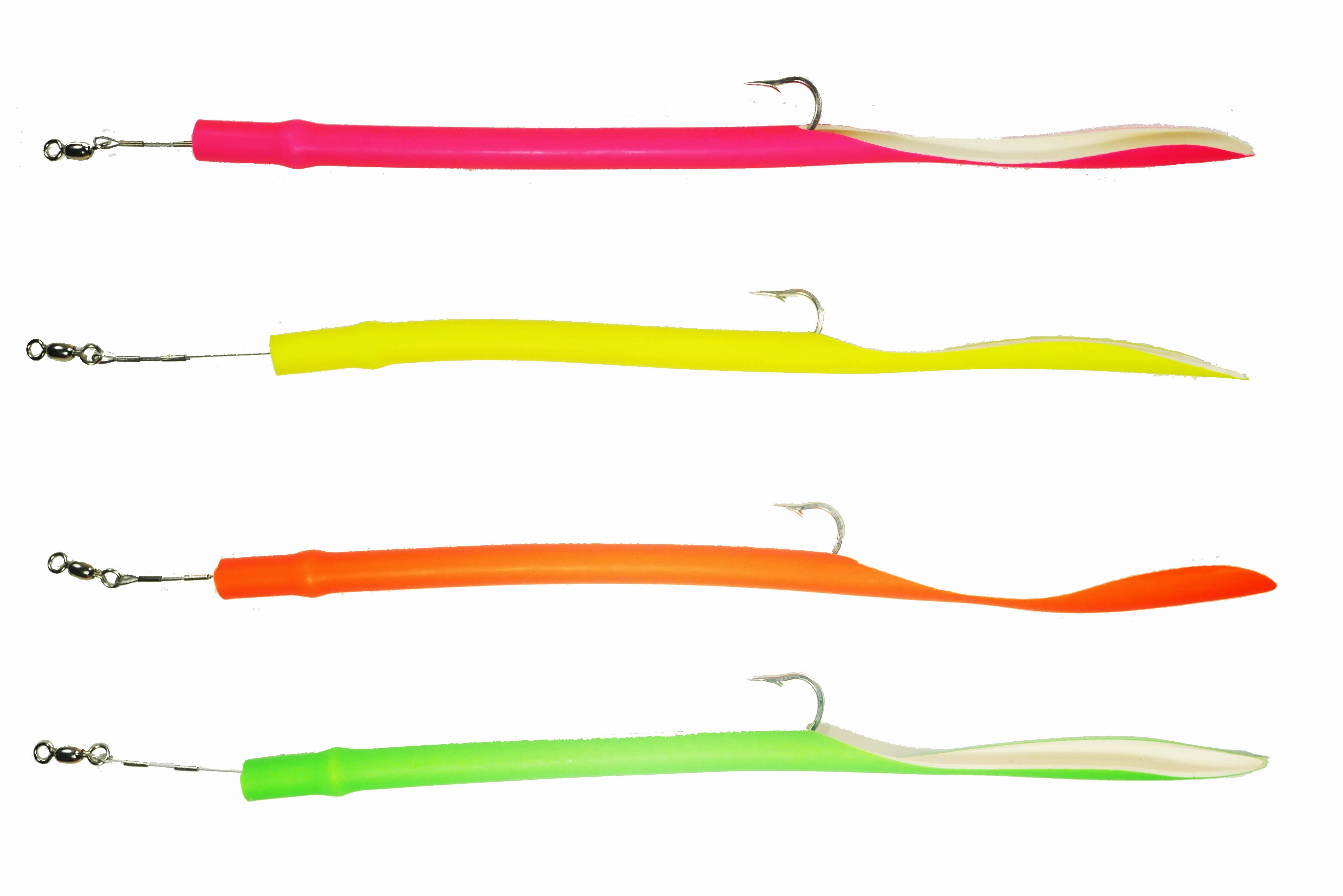 STUBBY MIXED PACK CLASSIC CUDA TUBES J-HOOK - 4 Pack - FREE SHIPPING