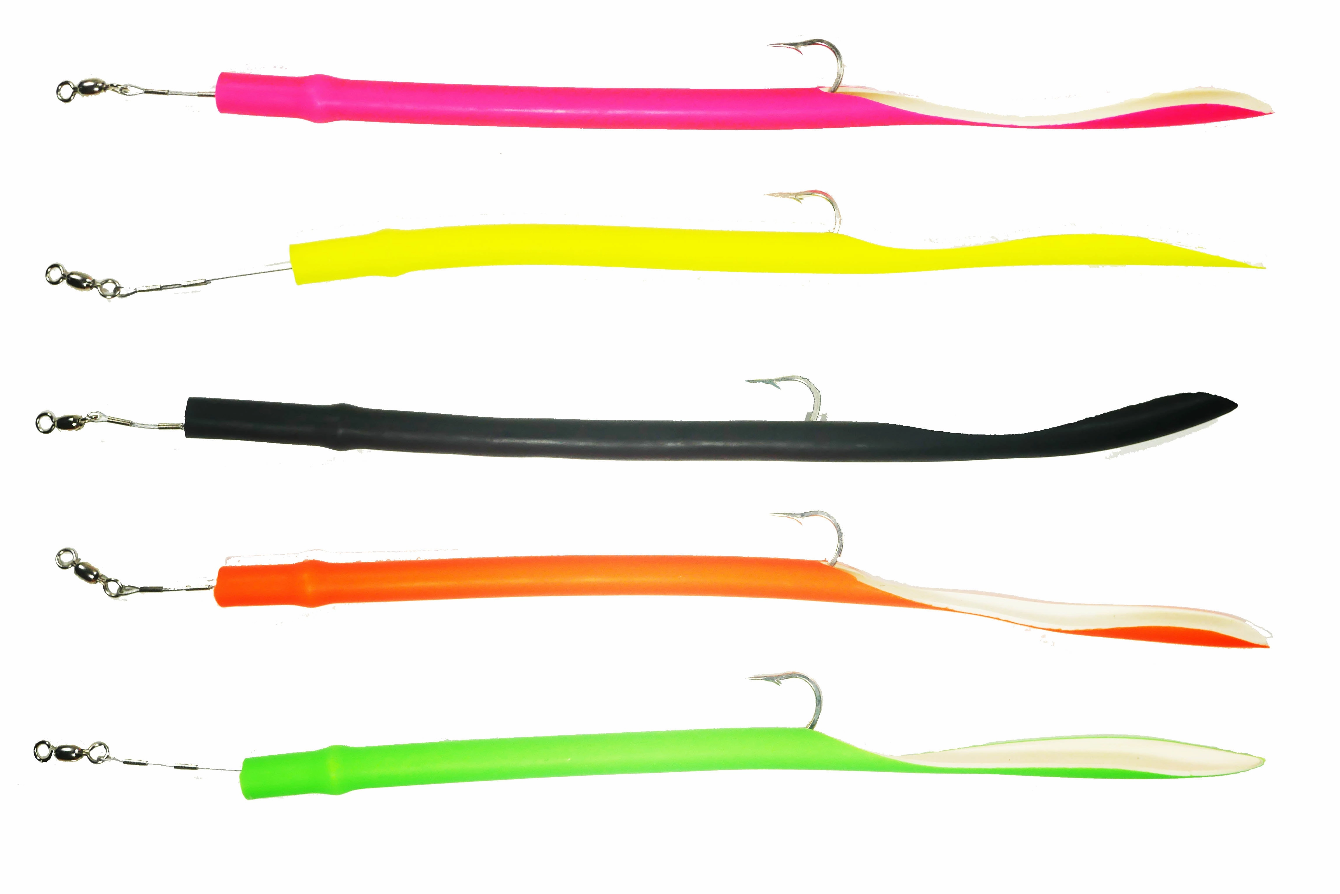 STUBBY MIXED PACK CLASSIC CUDA TUBES J-HOOK - 5 Pack - FREE SHIPPING