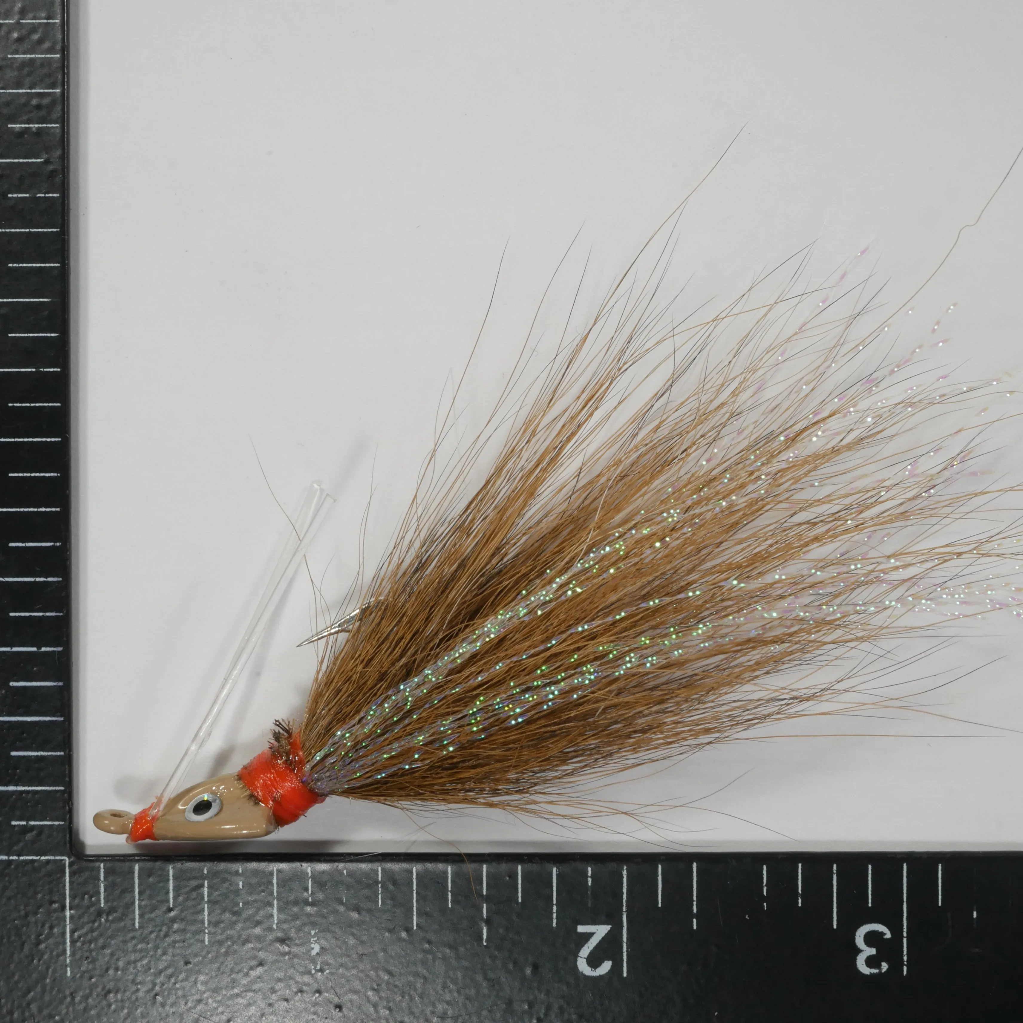 (TAN) BONEFISH BUCKTAIL (30 ANGLED) - 1/8 oz - 3, 5, or 10 pack.  FREE SHIPPING
