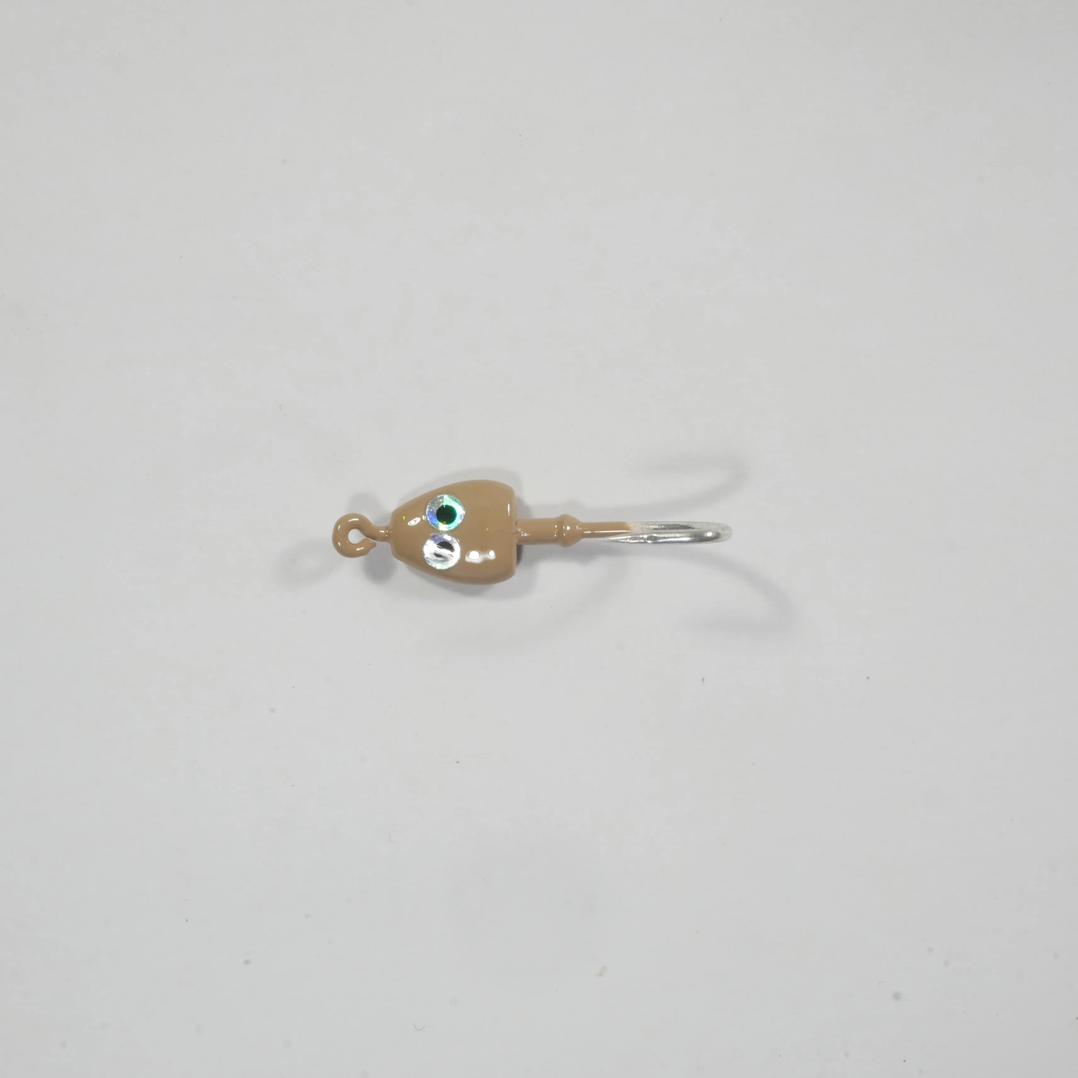 (TAN) BONEFISH JIGHEAD (STRAIGHT) - 1/8 oz - 3, 5, or 10 pack.  FREE SHIPPING