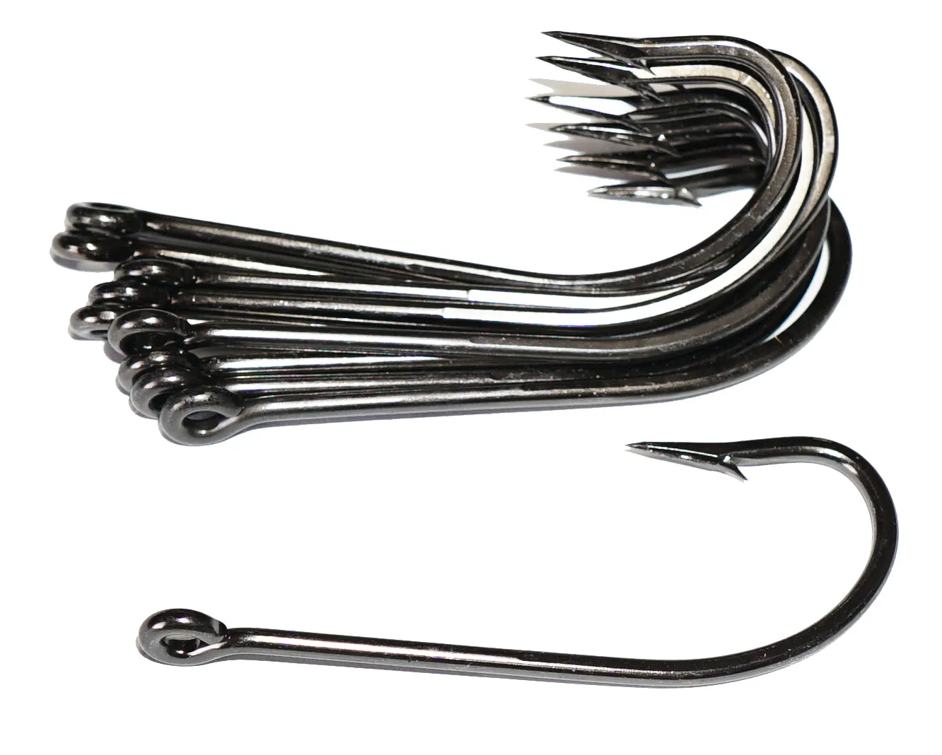VMC Spinnerbait Trailer Hooks 9255 Black Nickel (10 Pack)