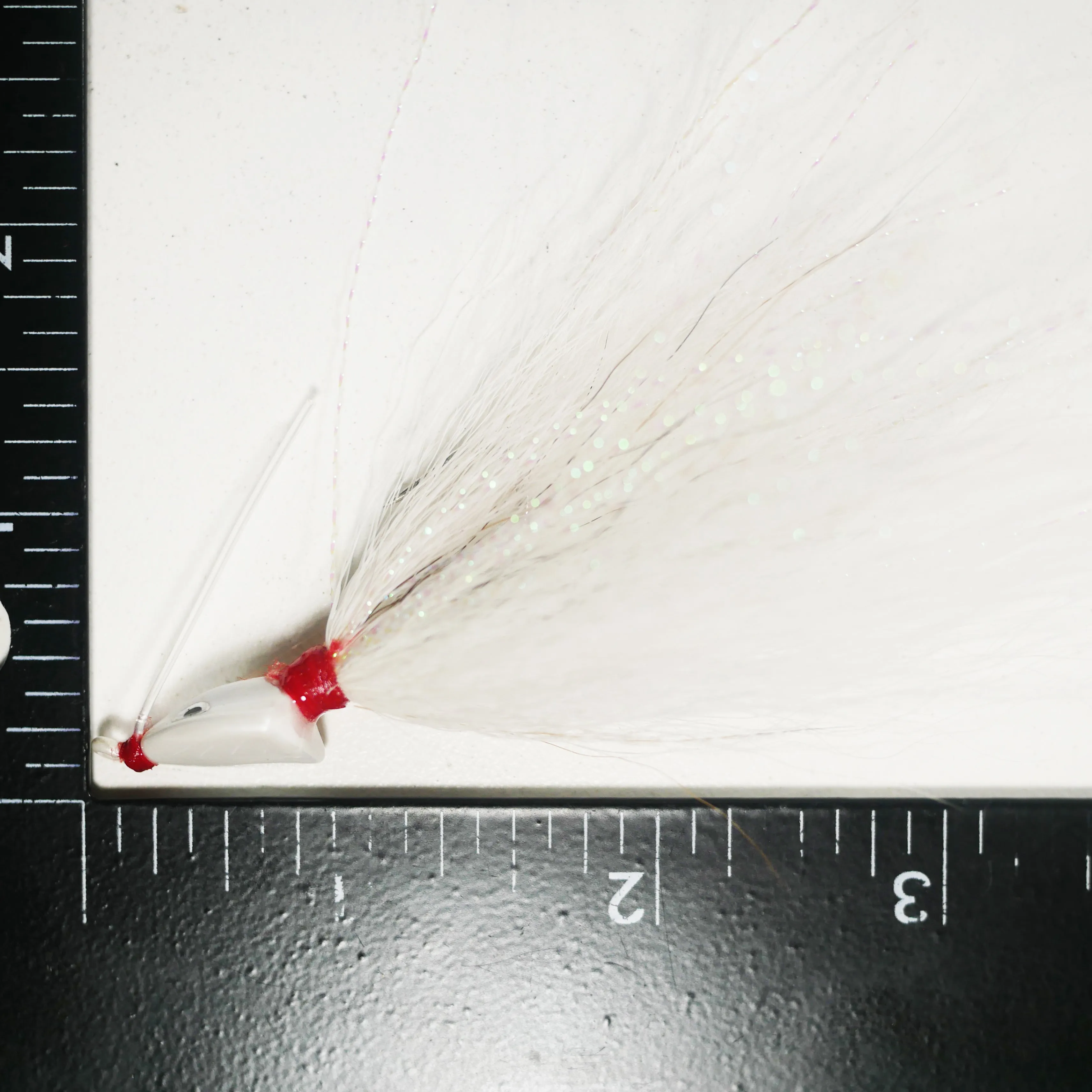 (WHITE) BONEFISH BUCKTAIL (30 ANGLED) - 1/4 oz - 3, 5, or 10 pack.  FREE SHIPPING