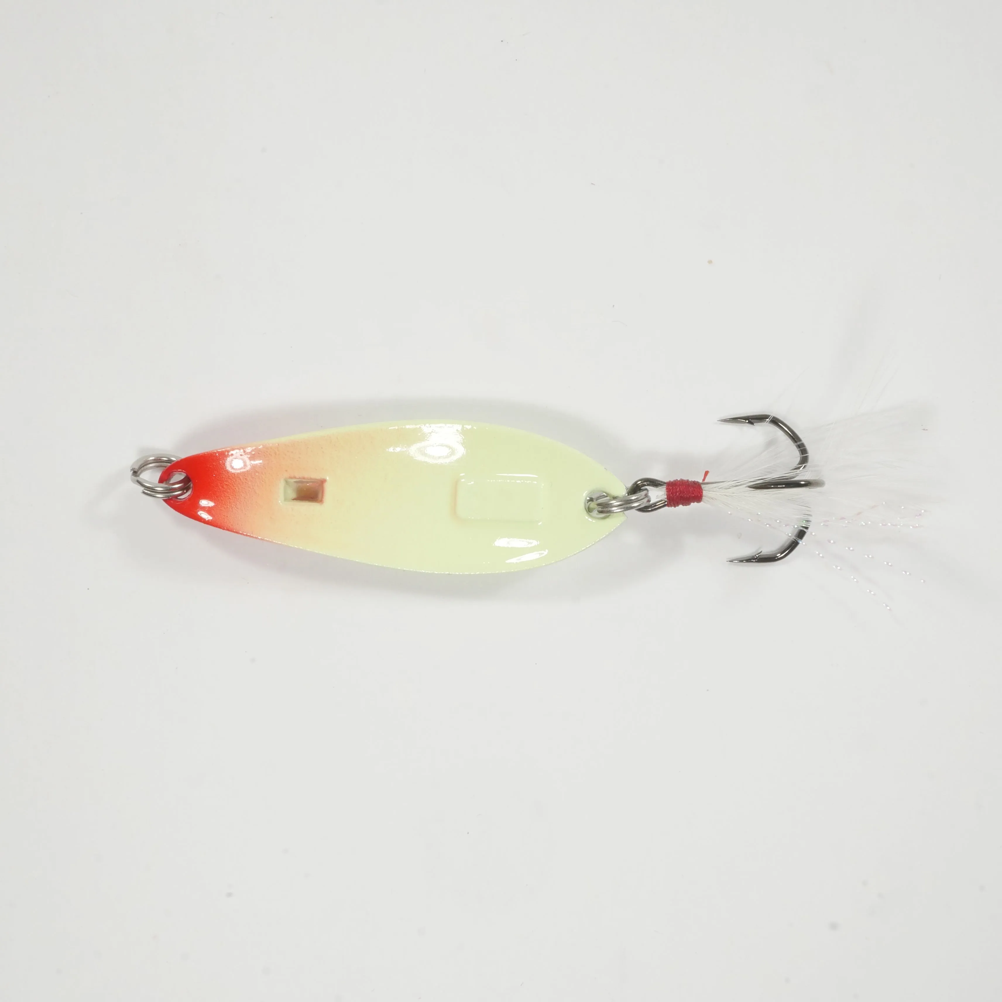 Wobble Spoon - RED/WHITE - 1/2 oz